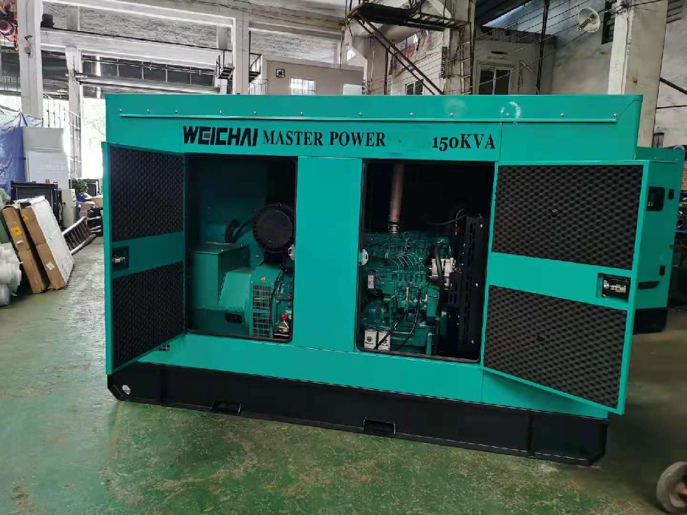 WEICHAI 、 濰柴靜（jìng）音（yīn）發電機、濰柴（chái）發電機、150KVA濰柴發（fā）電（diàn）機、佛山濰柴發電機