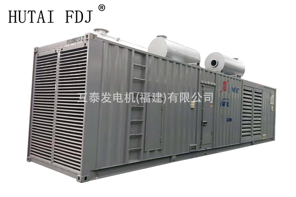1100KW濰柴（chái）發電機組 1375KVA濰柴動力靜音柴油（yóu）發電機組 12M33D1320E200