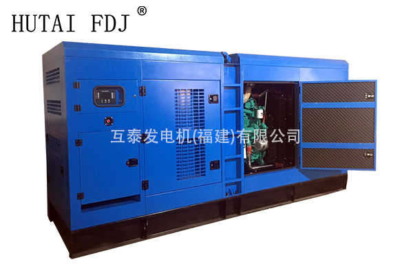 柴油發電機組300KW康明斯動力靜音型發電（diàn）機 375KVA三相 NTA855-G4